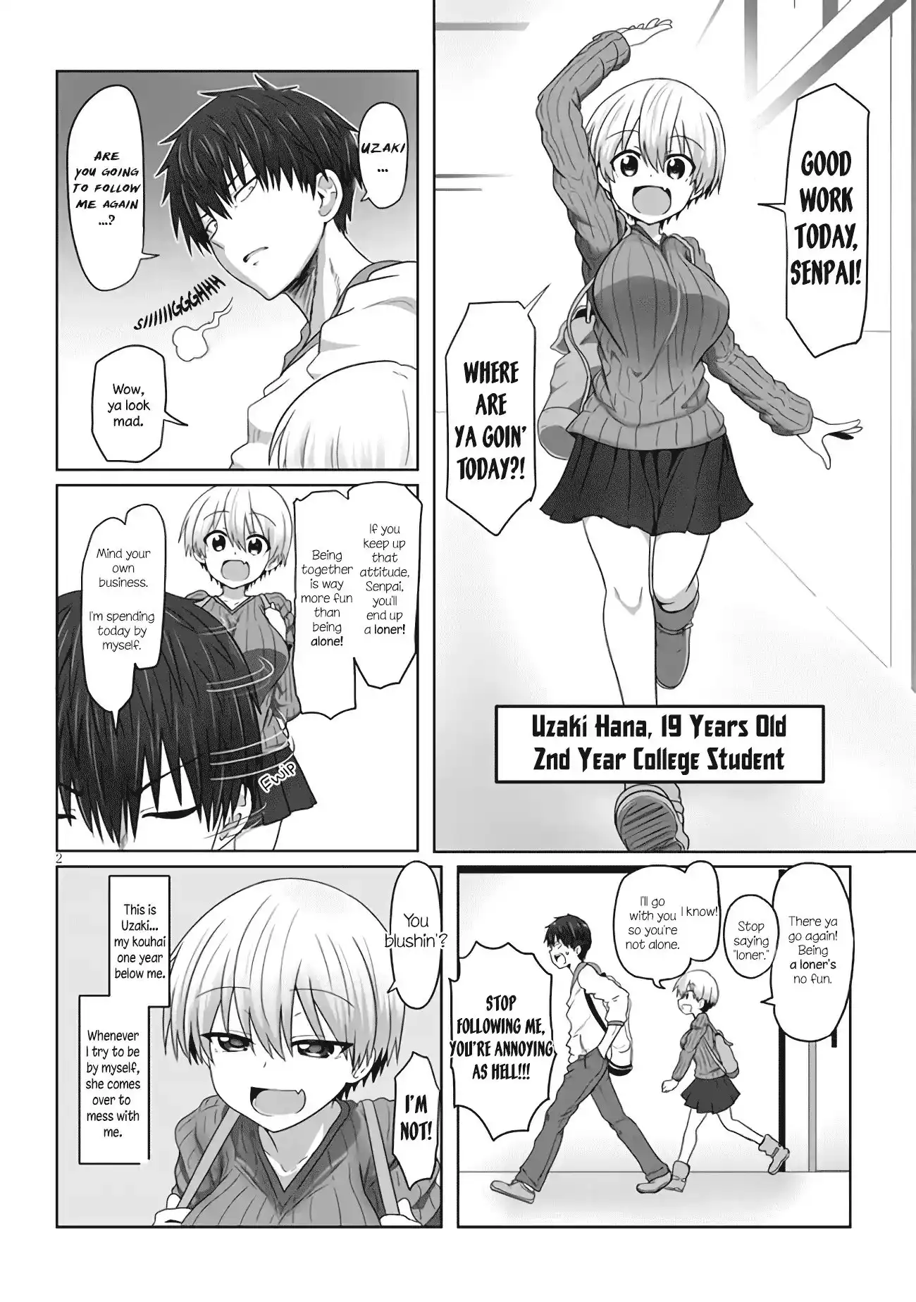 Uzaki-chan wa Asobitai! Chapter 1.1 3